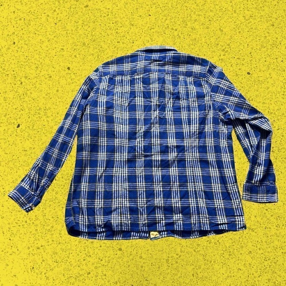 Duluth Trading Flannel Plaid Button Down Shirt - Picture 2 of 5